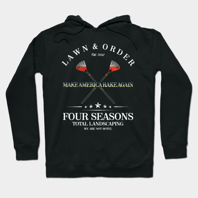 Four Season Total Landscaping Vintage Hoodie by ReD-Des